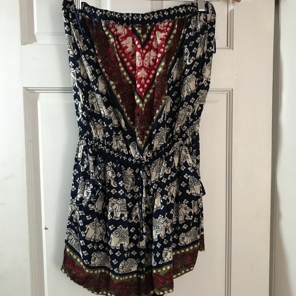Boho elephant romper - Picture 2 of 3